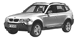 BMW E83 B2021 Fault Code